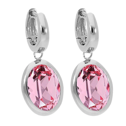 Серьги Qudo Creole TIVOLA small S light rose, 310506 R/S фото 3